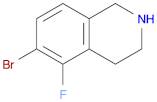6-Bromo-5-Fluoro-1,2,3,4-Tetrahydroisoquinoline