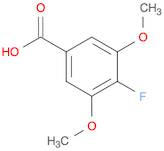 4-Fluoro-3,5-dimethoxybenzoicAcid