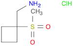 (1-Methanesulfonylcyclobutyl)Methanamine Hydrochloride