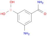 3-Amino-5-carbamoylphenylboronic acid