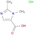 1,2-dimethyl-1H-imidazole-5-carboxylic acid hydrochloride