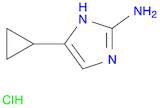 5-cyclopropyl-1H-imidazol-2-amine hydrochloride