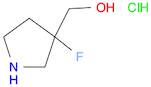 (3-Fluoropyrrolidin-3-yl)methanol hydrochloride