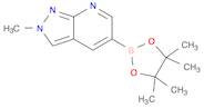 2-Methyl-2h-pyrazolo[3,4-b]pyridine-5-boronic acid pinacol ester