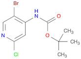 tert-Butyl 5-bromo-2-chloropyridin-4-ylcarbamate