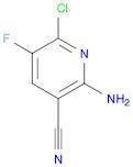 2-Amino-6-chloro-5-fluoropyridine-3-carbonitrile