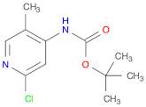 tert-Butyl 2-chloro-5-methylpyridin-4-ylcarbamate