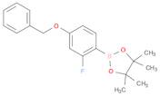 4-(Benzyloxy)-2-fluorophenylboronic acid pinacol ester