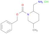 Benzyl 2-(aminomethyl)-5-methylpiperidine-1-carboxylate hydrochloride