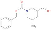 Benzyl 3-(hydroxymethyl)-5-methylpiperidine-1-carboxylate