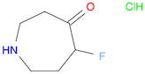 5-Fluoroazepan-4-one hydrochloride