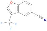 3-(Trifluoromethyl)benzofuran-5-carbonitrile