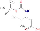 Pentanoic acid, 3-[[(1,1-dimethylethoxy)carbonyl]amino]-4-methyl-,(3R)-