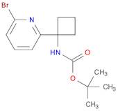 tert-Butyl (1-(6-bromopyridin-2-yl)cyclobutyl)carbamate