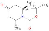 1-Piperidinecarboxylic acid, 2,6-dimethyl-4-oxo-, 1,1-dimethylethylester, trans-