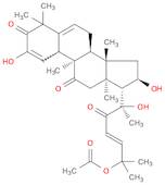 19-Norlanosta-1,5,23-triene-3,11,22-trione,25-(acetyloxy)-2,16,20-trihydroxy-9-methyl-, (9b,10a,16a,23E)-
