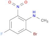 2-Bromo-4-fluoro-N-methyl-6-nitroaniline