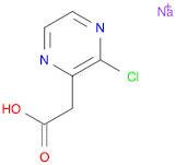 Sodium 2-(3-chloropyrazin-2-yl)acetic acid