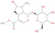 Cyclopenta[c]pyran-4-carboxylic acid,1-(b-D-glucopyranosyloxy)-1,4a,5,6,7,7a-hexahydro-6-hydroxy-7-methyl-, methyl ester, (1S,4aS,6S,7R,7aS)-