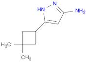 5-(3,3-Dimethylcyclobutyl)-1H-pyrazol-3-amine