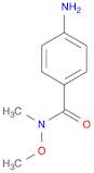 Benzamide, 4-amino-N-methoxy-N-methyl-