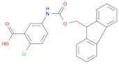 Benzoic acid, 2-chloro-5-[[(9H-fluoren-9-ylmethoxy)carbonyl]amino]-