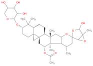 b-D-Xylopyranoside,(3b,12b,16b,23R,24R,25S,26S)-12-(acetyloxy)-16,23:23,26:24,25-triepoxy-26-hydroxy-9,19-cyclolanostan-3-yl
