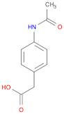 Benzeneacetic acid, 4-(acetylamino)-