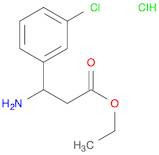 Ethyl 3-amino-3-(3-chlorophenyl)propanoate, HCl