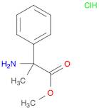 Benzeneacetic acid, a-amino-a-methyl-, methyl ester, hydrochloride