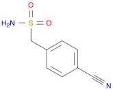 Benzenemethanesulfonamide, 4-cyano-