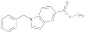 1H-Indole-5-carboxylic acid, 1-(phenylmethyl)-, methyl ester