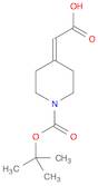 2-[1-[(2-methylpropan-2-yl)oxycarbonyl]piperidin-4-ylidene]acetic acid