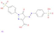 1H-Pyrazole-3-carboxylic acid,4,5-dihydro-5-oxo-1-(4-sulfophenyl)-4-[(4-sulfophenyl)azo]-, trisodiumsalt