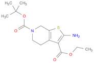 6-O-tert-butyl 3-O-ethyl 2-amino-5,7-dihydro-4H-thieno[2,3-c]pyridine-3,6-dicarboxylate
