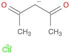 2,4-Pentanedione, ion(1-), calcium
