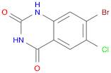 7-Bromo-6-chloro-1,3-dihydroquinazoline-2,4-dione