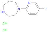 1-(5-Fluoro-pyridin-2-yl)-[1,4]diazepane dihydrochloride