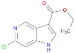 Ethyl 6-chloro-1H-pyrrolo[3,2-c]pyridine-3-carboxylate