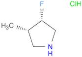 Cis-3-fluoro-4-methylpyrrolidine hydrochloride