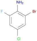 Benzenamine, 2-bromo-4-chloro-6-fluoro-
