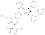 L-Valine,N-(1-oxopentyl)-N-[[2'-[2-(triphenylmethyl)-2H-tetrazol-5-yl][1,1'-biphenyl]-4-yl]methyl]-