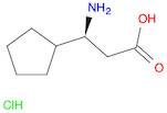 (S)-3-Amino-3-cyclopentylpropanoic acid hydrochloride