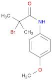 Propanamide, 2-bromo-N-(4-methoxyphenyl)-2-methyl-