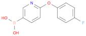 6-(4-Fluorophenoxy)pyridine-3-boronic acid