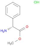 Benzeneacetic acid, a-amino-, methyl ester, hydrochloride, (aR)-