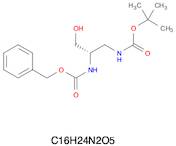 Carbamic acid,[(1S)-2-[[(1,1-dimethylethoxy)carbonyl]amino]-1-(hydroxymethyl)ethyl]-,phenylmethyl …