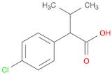 Benzeneacetic acid, 4-chloro-a-(1-methylethyl)-
