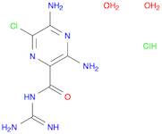 Pyrazinecarboxamide, 3,5-diamino-N-(aminoiminomethyl)-6-chloro-,monohydrochloride