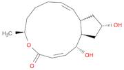 4H-Cyclopent[f]oxacyclotridecin-4-one,1,6,7,8,9,11a,12,13,14,14a-decahydro-1,13-dihydroxy-6-methyl…